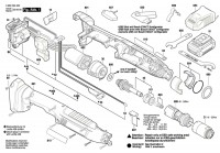 Bosch 3 602 D94 602 Angle Exact Ion 23-380 Pn-Accu-Screwdriver 18 V / Eu Spare Parts